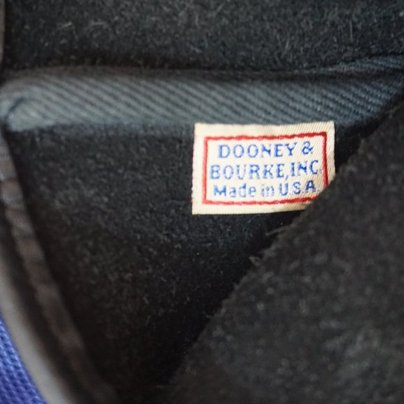 Vintage Black Leather Dooney & Bourke Bag - Picture 5 of 6